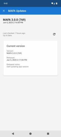 Check available updates